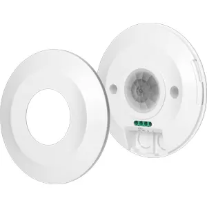 Sensor de Movimento PIR 360° para Teto com relé 230V 2000W (compatível c/ Tuya)