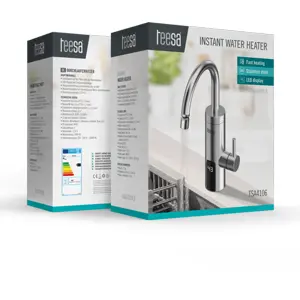 Torneira de aquecimento de água Instantâneo 3000W - Inox