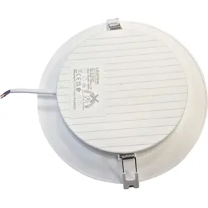 Downlight LED redondo LGP 18W 1600lm 4000K (branco neutro) Ø221x29mm (Ø205mm) - com driver