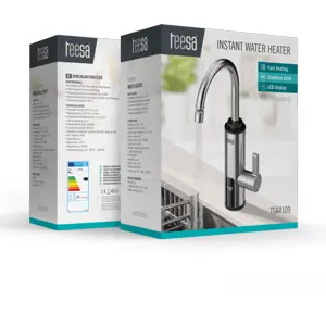 Torneira de aquecimento de água Instantâneo 3000W - cinza escuro