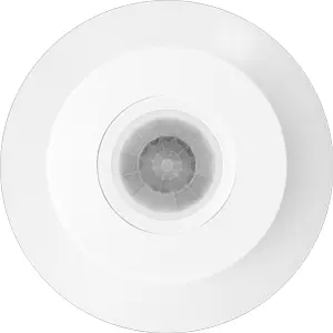 Sensor de Movimento PIR 360° para Teto com relé 230V 2000W (compatível c/ Tuya)