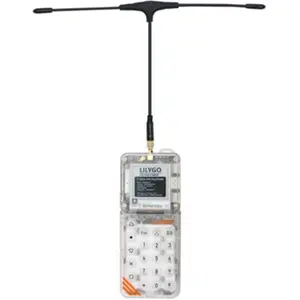 Teclado c/ Nordic nRF52840 + LoRa SX1262 + e-paper 1.22" + antena - 400-520Mhz