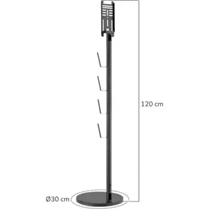 Suporte Universal para Aspirador Vertical