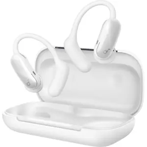 Auriculares earbuds True Wireless c/ estojo de bateria 750mAh BT5.4 IP55 - Branco
