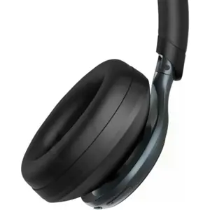 Auscultadores Headphones Over-ear ANC Bluetooth 5.3 + Jack 3.5 AUX c/ microfone - Preto