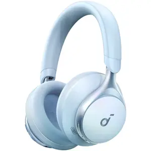 Auscultadores Headphones Over-ear ANC Bluetooth 5.3 + Jack 3.5 AUX c/ microfone - Azul
