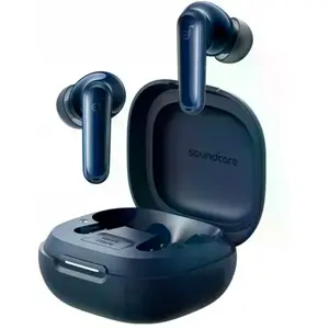 Auriculares earbuds ANC True Wireless BT5.3 IPX5 c/ estojo carregamento 800 mAh - Azul