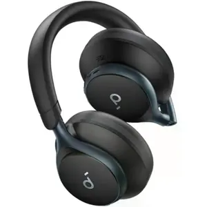 Auscultadores Headphones Over-ear ANC Bluetooth 5.3 + Jack 3.5 AUX c/ microfone - Preto