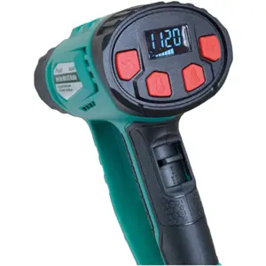 Pistola de ar quente 230V 2000W 50..600ºC + 5 acessórios
