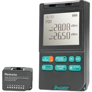 Medidor de Potência para Fibra Ótica XGPON e Redes LAN RJ45 - IP54