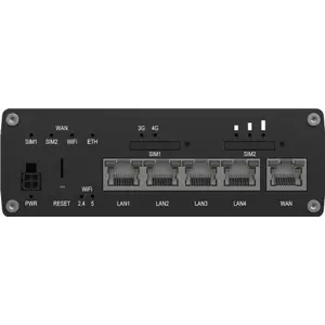 Router Industrial 4G LTE 5P Cat6 WiFi6 Dual-SIM