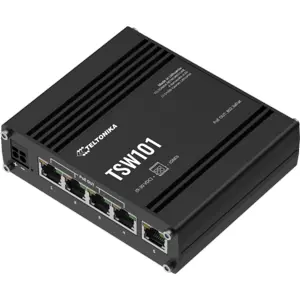 Switch Automotivo 5P 10/100/1000 Mbps PoE+