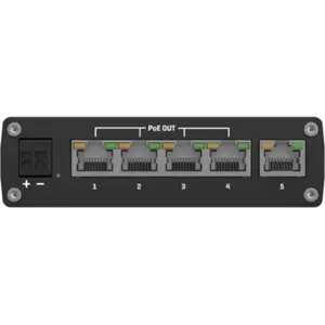 Switch Automotivo 5P 10/100/1000 Mbps PoE+