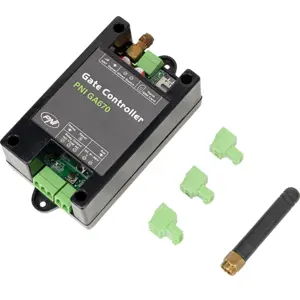 Relé GSM 4G para controlo de portas e portões de garagem