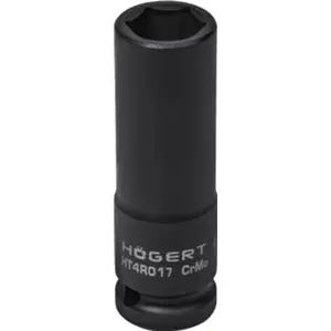Chave de caixa de impacto longa 1/2", 17 mm