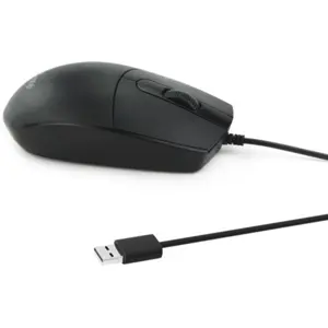 Rato óptico silêncioso 1200 DPI com fio USB 1.5m