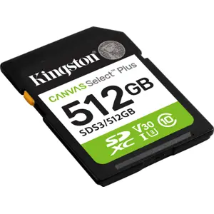 Cartão de memória SDXC 512GB C10 U3 V30 (150MB/s)
