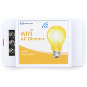 Módulo controlador dimmer inteligente WiFi para calha DIN