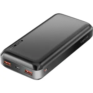 Powerbank 20000mAh 20W PD (2x USB-A + USB-C) - Preto