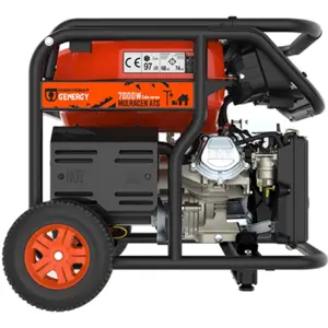 Gerador a gasolina 7000W (6500W) 230V c/ Arranque elétrico Automático ATS (rede)