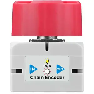Módulo con botón giratorio y de presión + LED programable