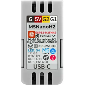 Placa de IoT com ESP32-H2FH4S + LEDs e transmissor IR