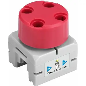 Módulo con botón giratorio y de presión + LED programable