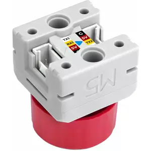 Módulo con botón giratorio y de presión + LED programable