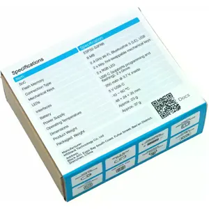 Módulo con 2 botones mecánicos y 2× LEDs programables