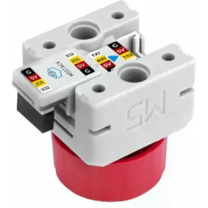 Módulo con botón giratorio y de presión + LED programable