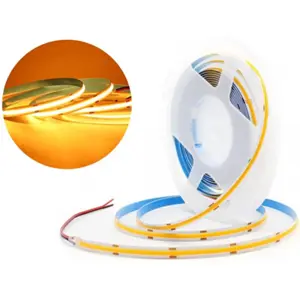 Fita LED COB 3000K (branco quente) 12VDC 12W/m (60W) 8mm IP20 - rolo de 5.0m