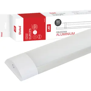 Luminária LED de superfície 230V 18W 1600lm 4000K IP20 - 600x74mm