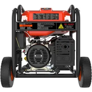 Gerador a gasolina 7000W (6500W) 230V c/ Arranque elétrico Automático ATS (rede)