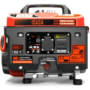 Gerador a gasolina 1000W (850W) 230V