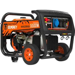 Gerador a gasolina 5500W (5000W) 230V c/ Arranque elétrico
