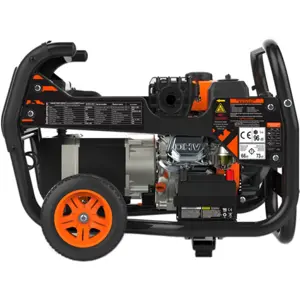 Gerador a gasolina 4000W (3500W) 230V c/ Arranque elétrico
