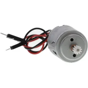 Motor DC 1..3V (max 12V) 110mA 6600rpm c/ roda dentada