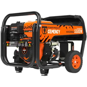 Gerador a gasolina 5500W (5000W) 230V c/ Arranque elétrico