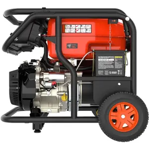 Gerador a gasolina 7000W (6500W) 230V c/ Arranque elétrico Automático ATS (rede)