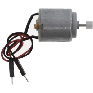 Motor DC 1..3V (max 12V) 110mA 6600rpm c/ roda dentada