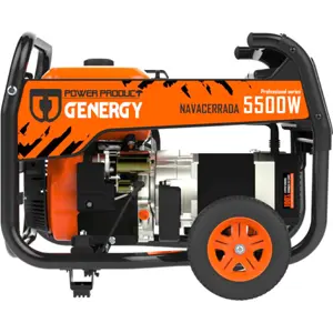 Gerador a gasolina 5500W (5000W) 230V c/ Arranque elétrico