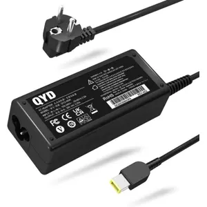 Fonte de alimentação 20VDC 3.25A 65W compatível com Lenovo ThinkCentre