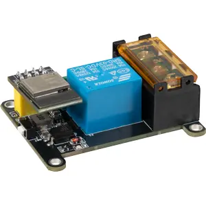 Módulo de Relé inteligente 10A com ESP32-C6, Wi-Fi 6, BT LE e Zigbee/Thread