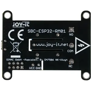 Módulo de relé inteligente 10A con ESP32-C6, Wi-Fi 6, BT LE y Zigbee/Thread