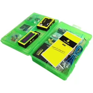 Kit educativo de Monitorização Ambiental p/ Arduino com Placa Keyestudio REV4 e 30 Projetos