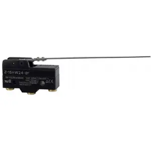 Microswitch con palanca SPDT 15A/250VAC ON-(ON) 1 posición - 19.8cm