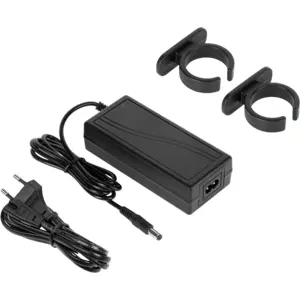 Coluna portátil karaoke 240W c/ bluetooth/USB/SD/AUX/FM + 2 microfones s/ fio + telecomando