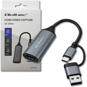 Placa de captura de vídeo HDMI 4K 30Hz por USB-A / USB-C