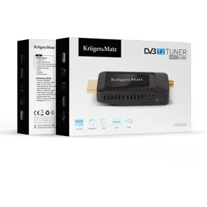 Receptor Stick Digital Terrestre TDT DVB-T2 Full HD H.265 HDMI