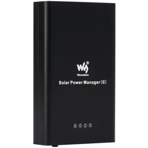 Powerbank para IoT com entrada solar MPPT (6-24V) + USB-C in/out + USB-A 5V 3A - p/ 3×18650